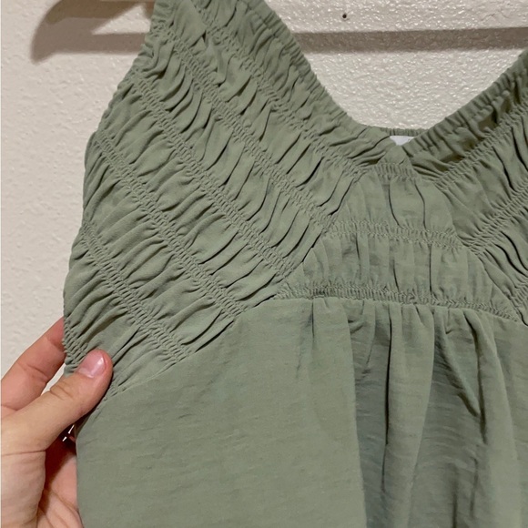 Sage Green Camisole Top - Picture 4 of 9